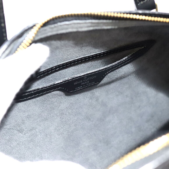 Louis Vuitton Soufflot Black Epi Cylindrical Pouch Handbag - Picture 7 of 9